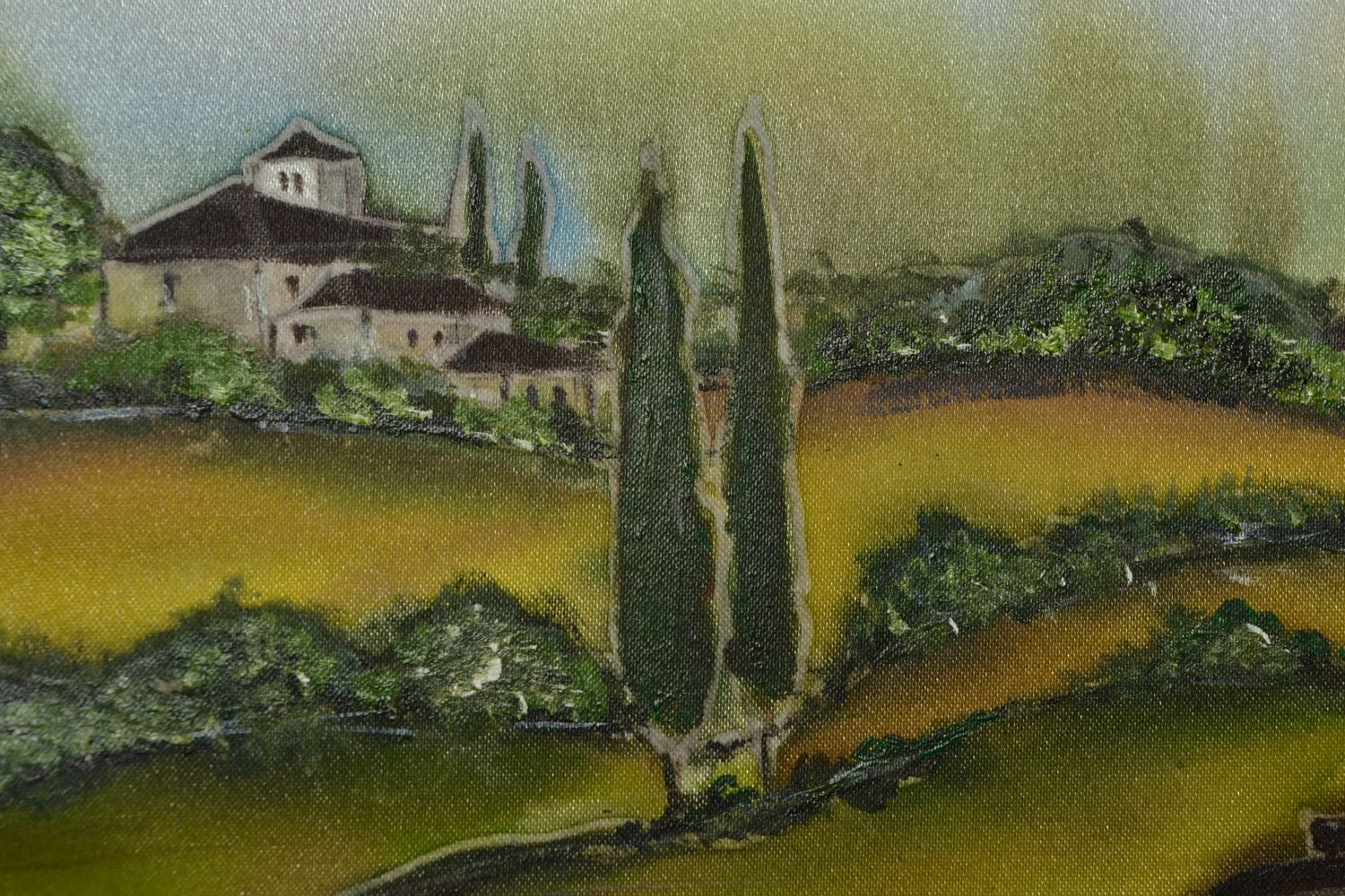 Acrylic painting Olives photo 3