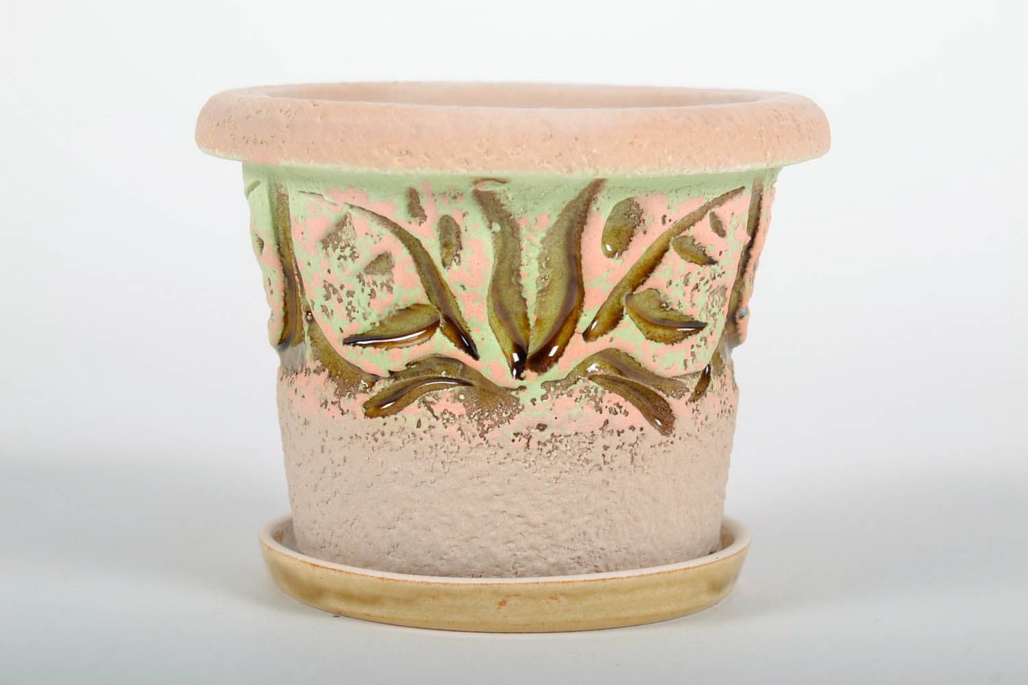 Blumentopf aus Keramik foto 2