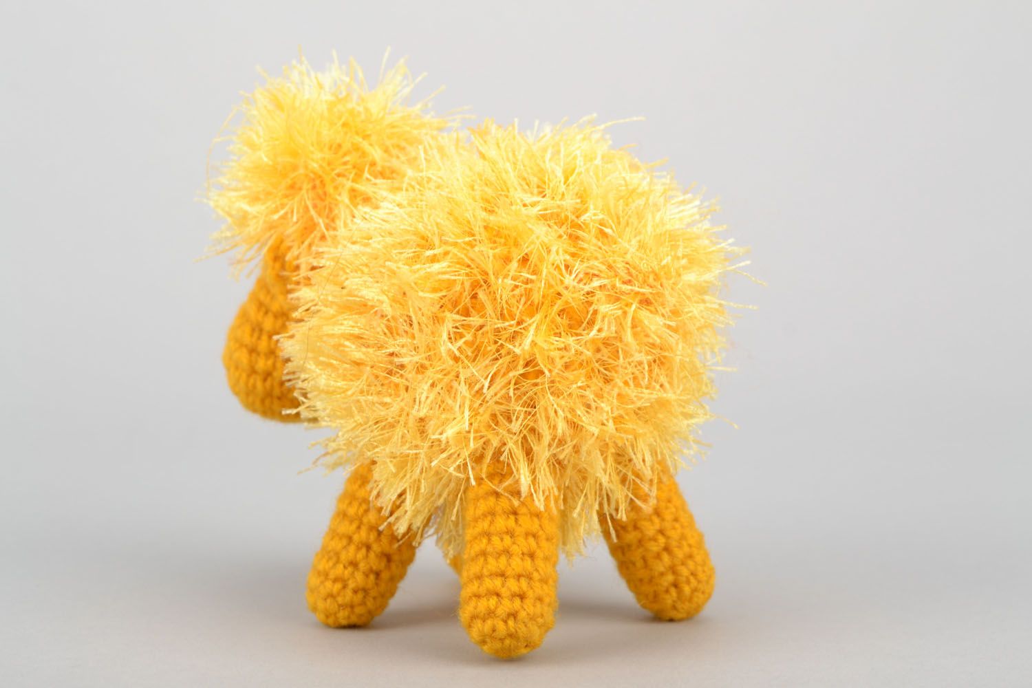 Homemade crochet toy Sheep photo 4