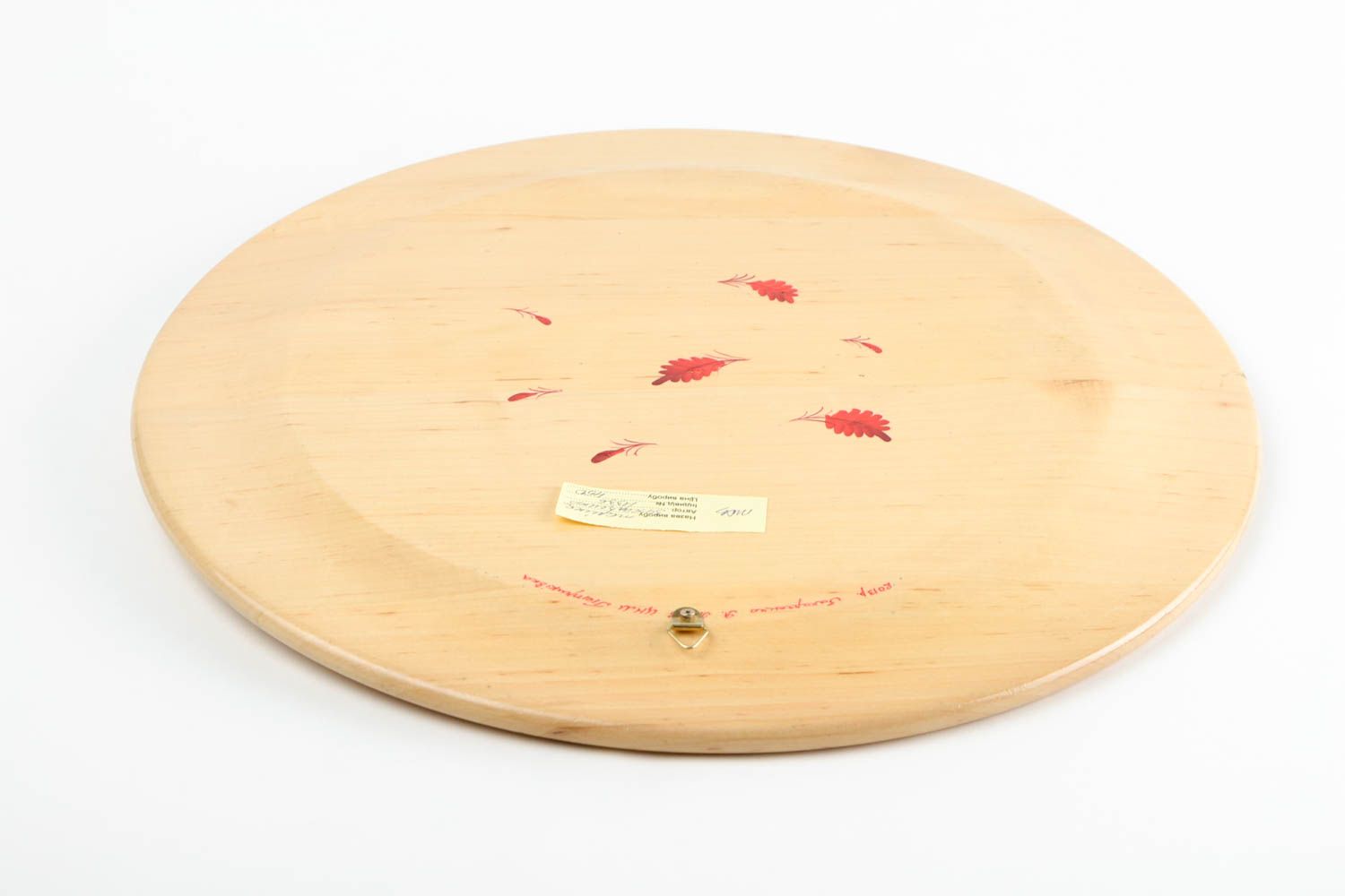 Деревянная тарелка ручной работы декор для дома декоративная тарелка красивая фото 5