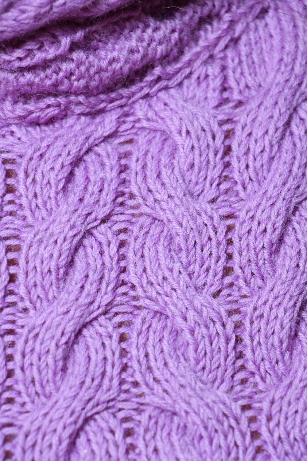 Pull tricoté long photo 5
