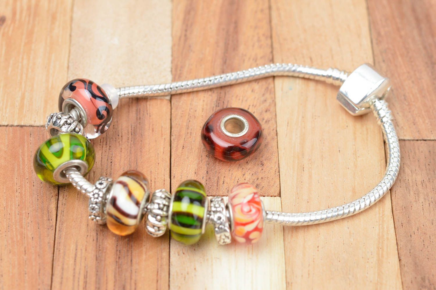 Unusual handmade glass bead fashion trends craft supplies art materials photo 4