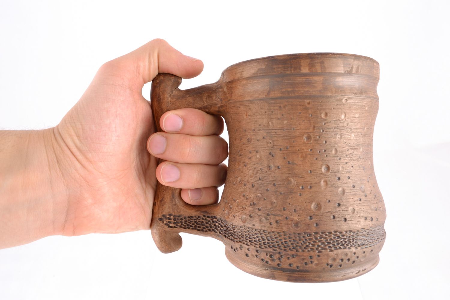Ceramic beer mug 1.2 l photo 2