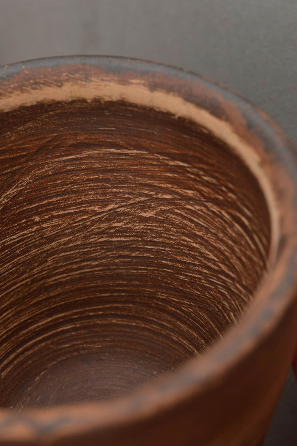 Handgemachtes Keramik Trinkbecher Set 6 Stück öko rein für Getränke 60 ml foto 5