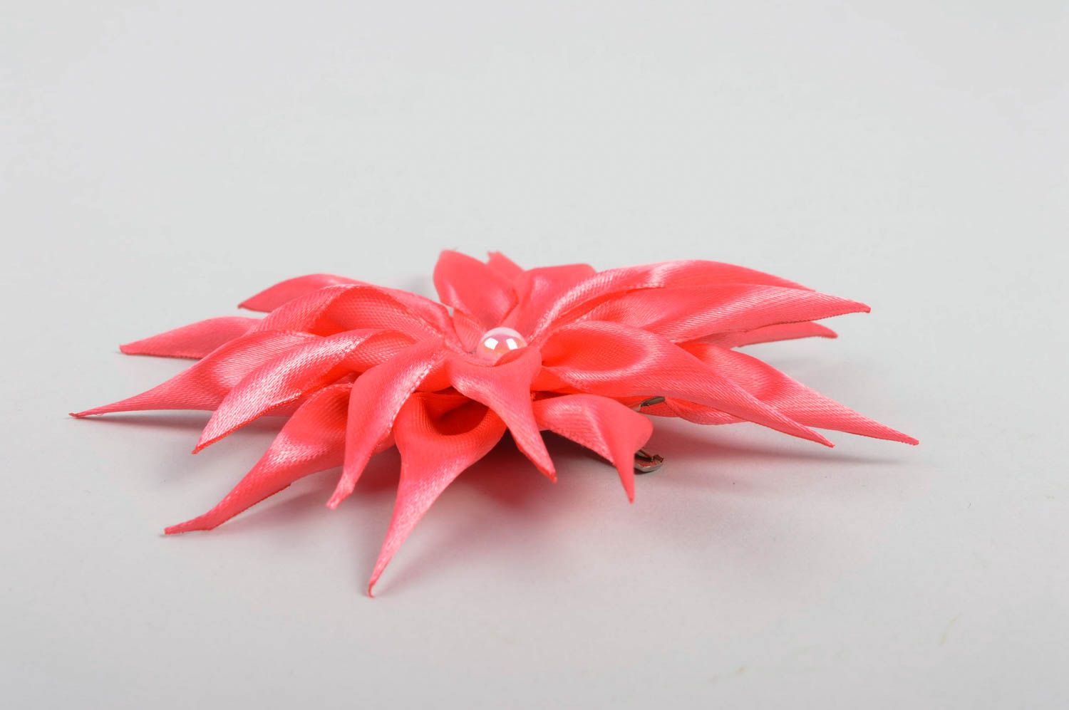 Handmade hair clip unusual accessory designer hair clip gift for her flower clip photo 3