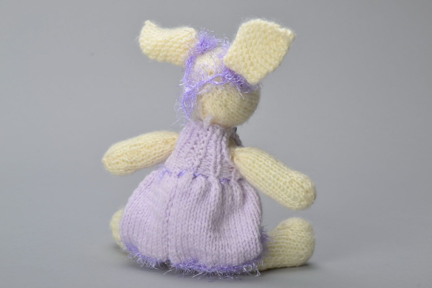 Peluche tricotée originale pour enfants photo 3