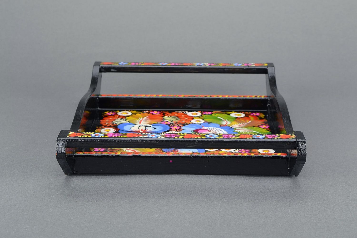 Tray with handles Floral photo 3
