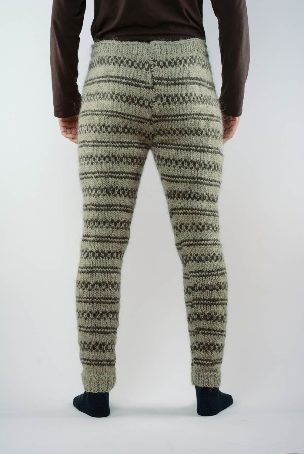 Knitted long pants  photo 4