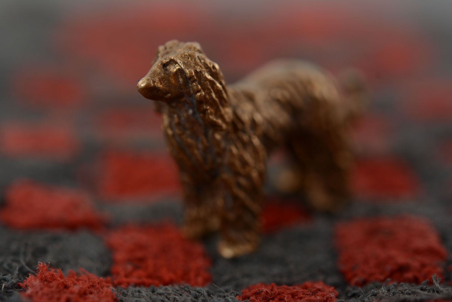 Bronze figurine Afghan Greyhound photo 5