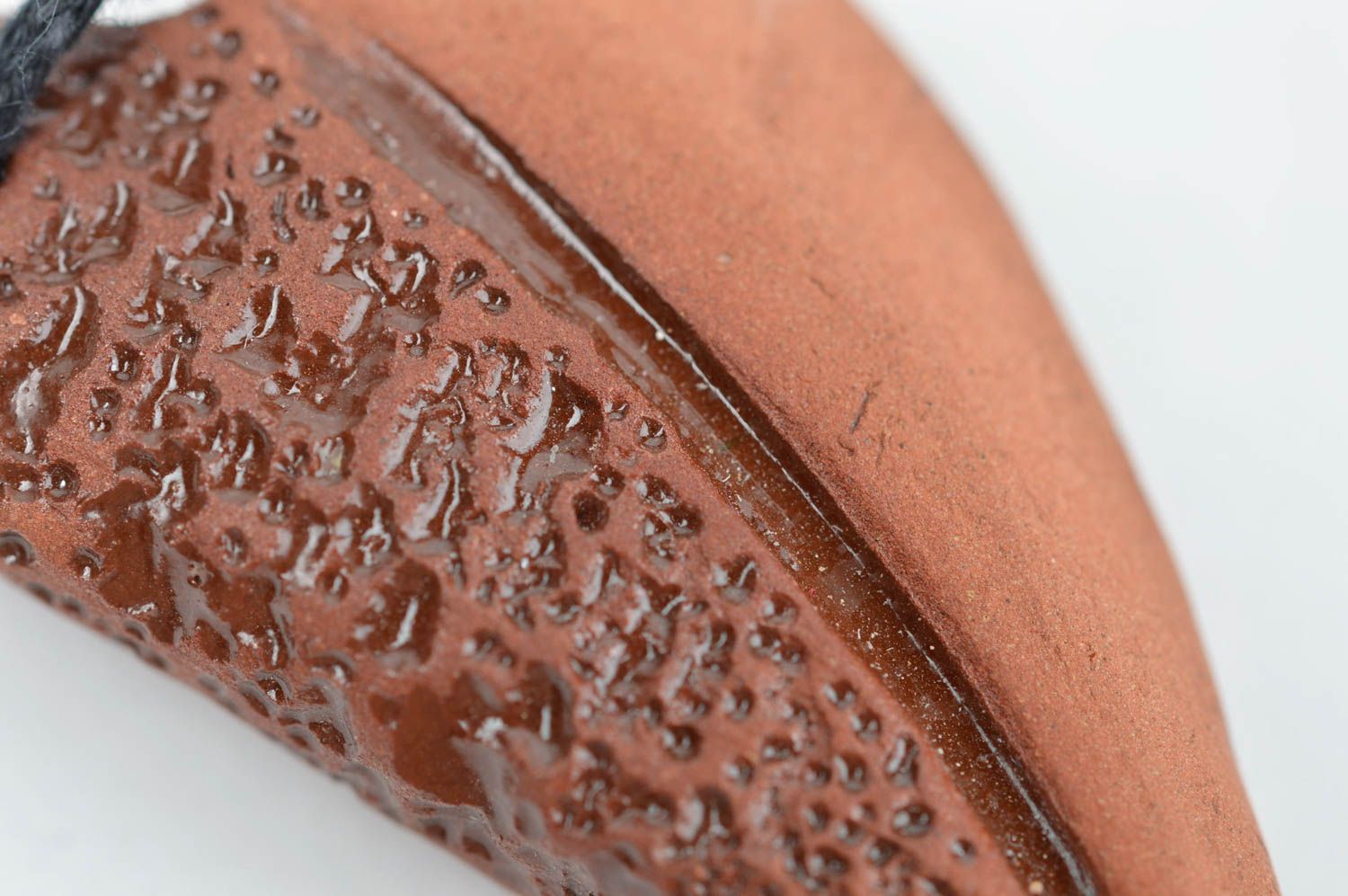 Красивый кулон для эфирных масел в форме листа на шнурке украшение ручной работы фото 5