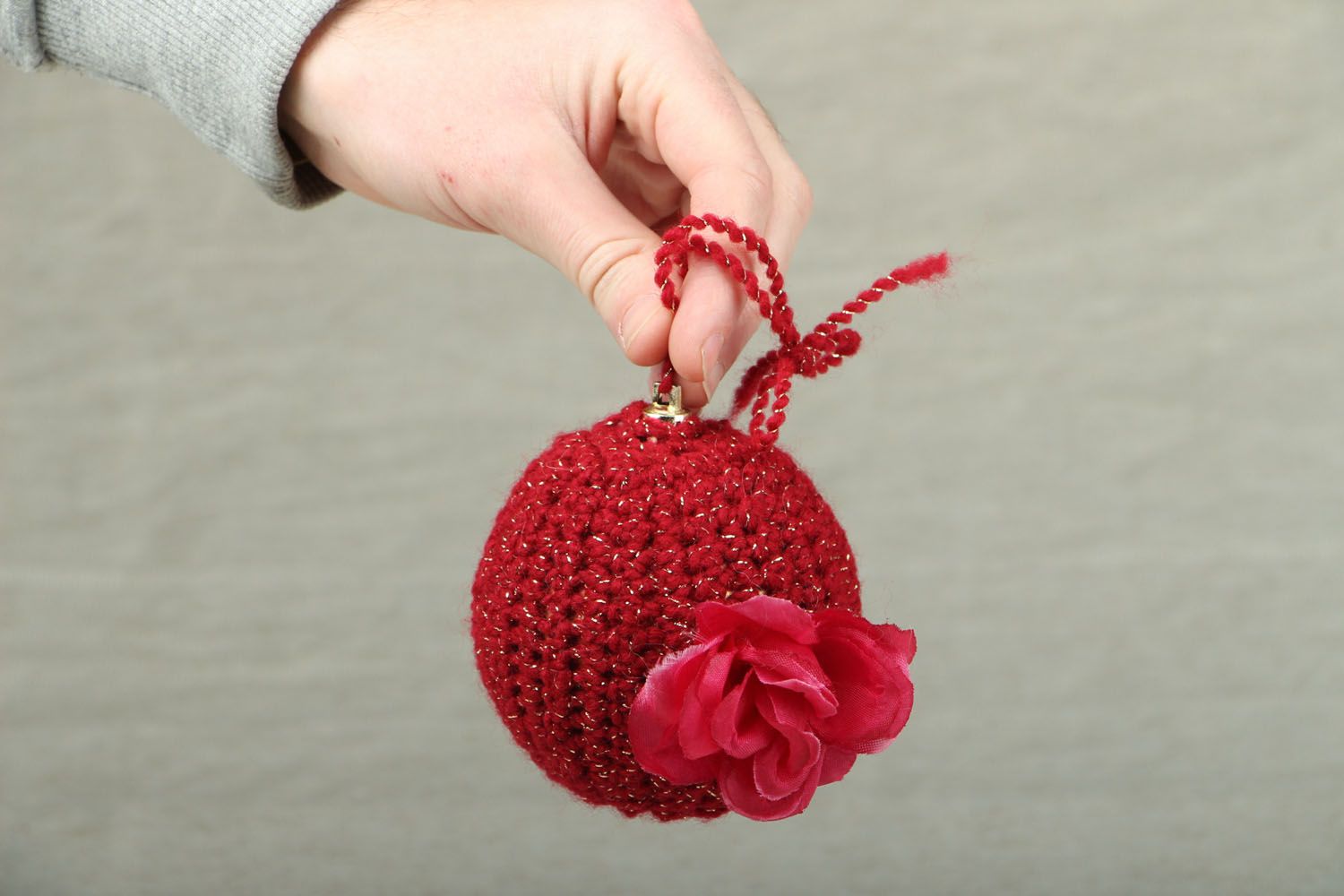 Crochet Christmas tree toy photo 4