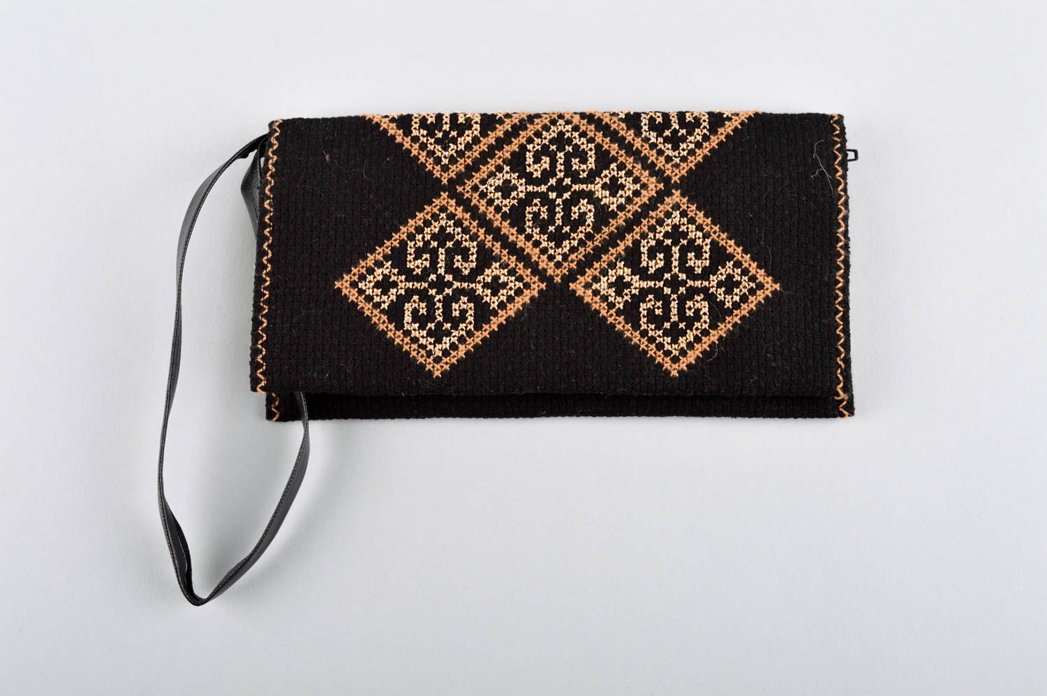 Handmade Geldbörse aus Stoff schönes Frauen Portemonnaie Accessoire für Frauen foto 2