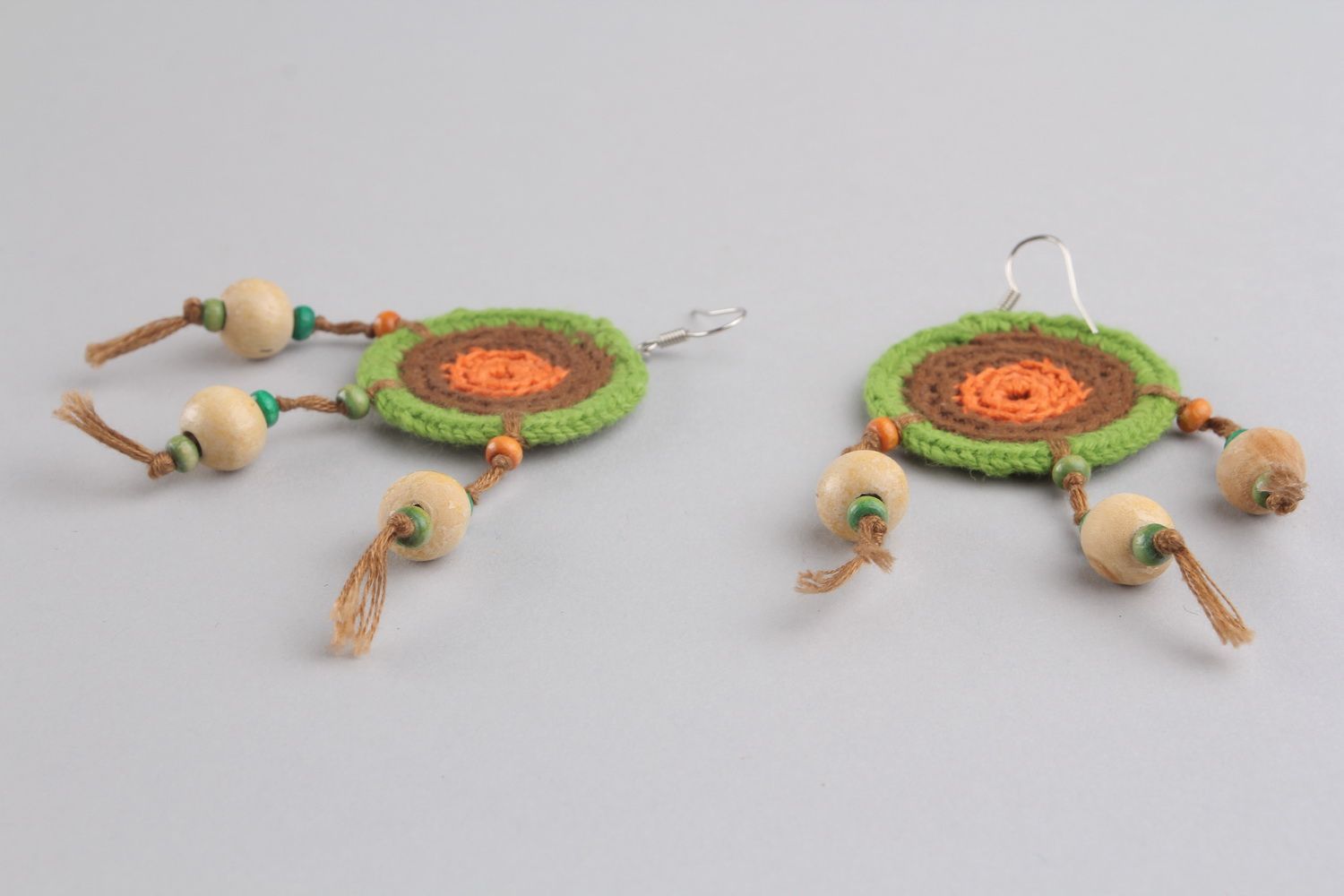 Crochet earrings photo 5