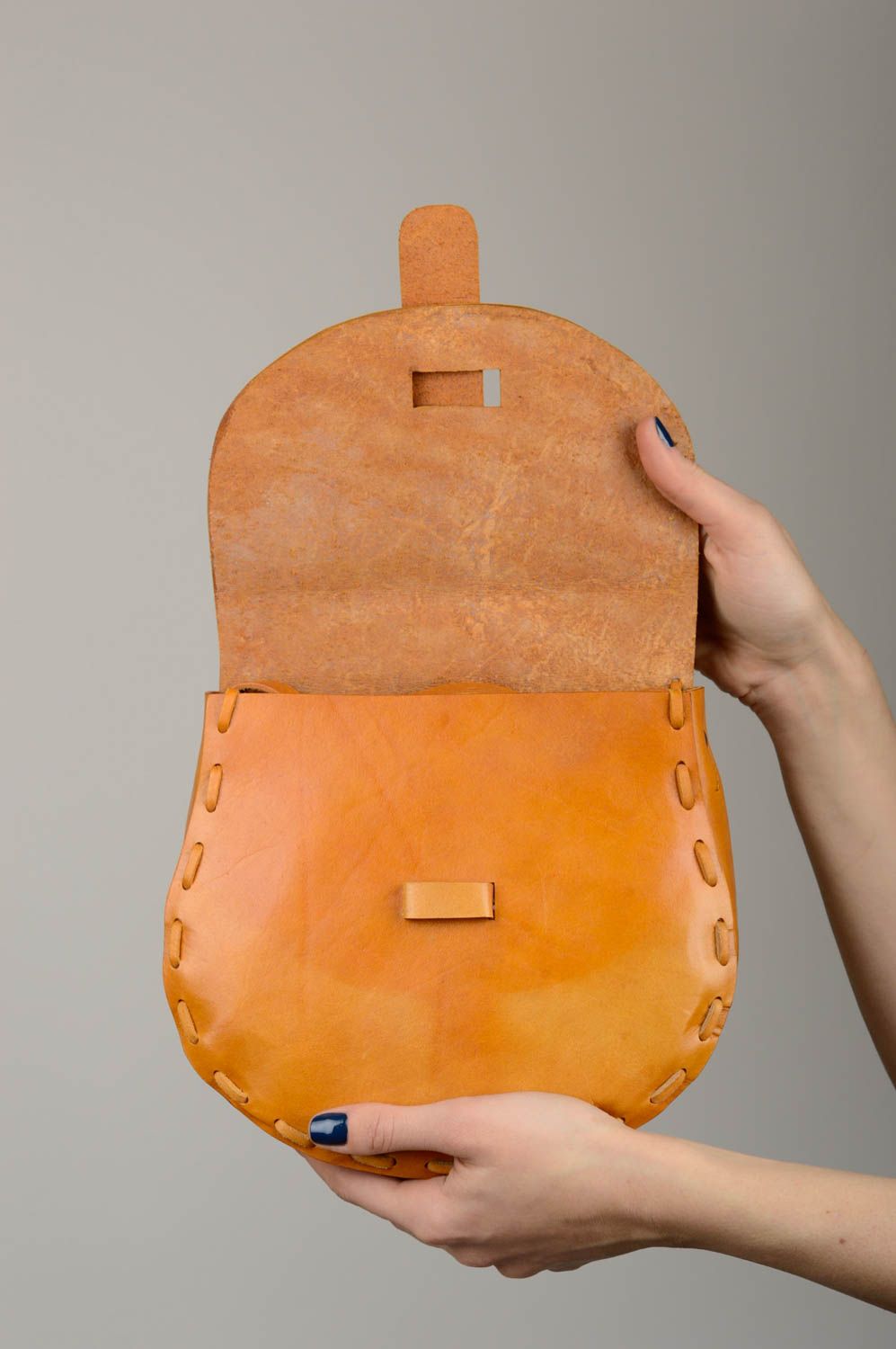 Сумка ручной работы сумка через плечо коричневая сумка из кожи дамская фото 3