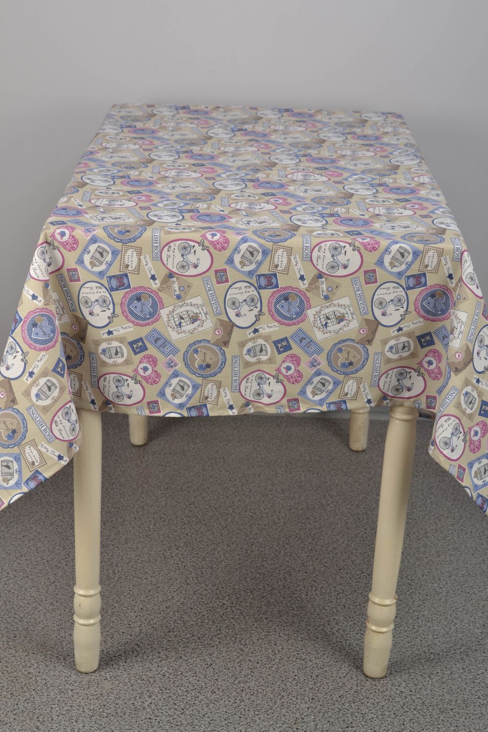 Unusual designer large tablecloth photo 2