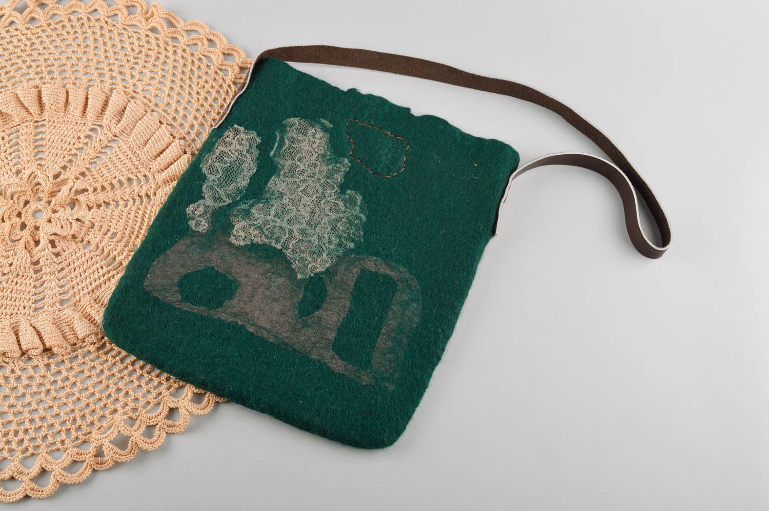 Handmade bunte Stofftasche Stoff Tragetasche Damen Accessoire Geschenk für Frau foto 1