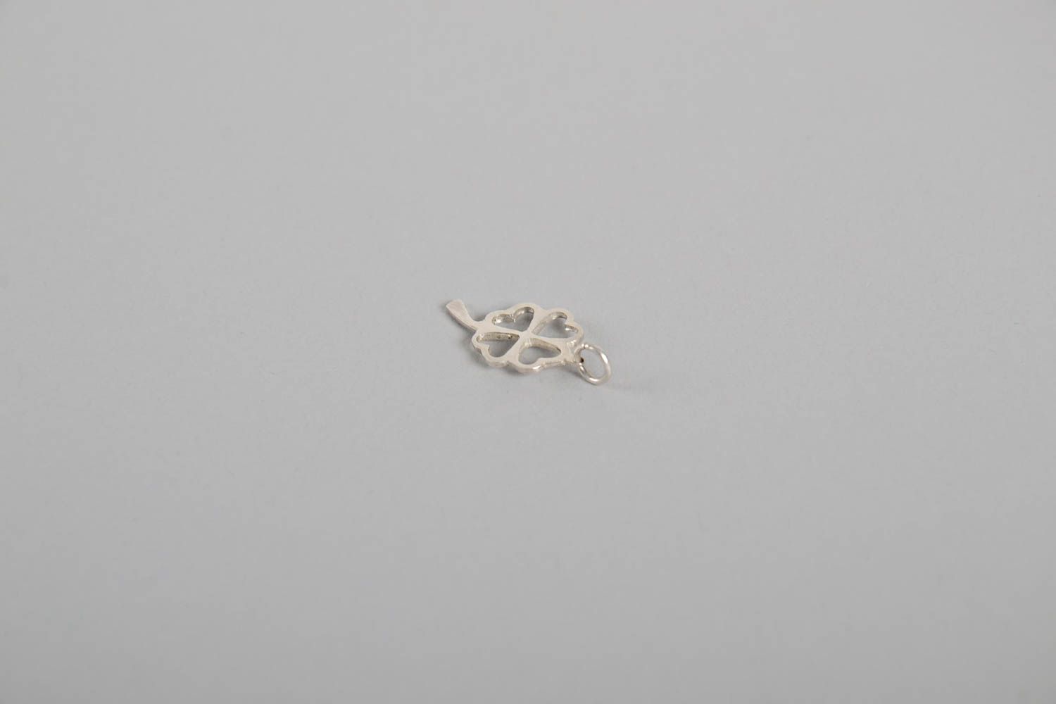 Handmade pendant designer accessory gift ideas silver jewelry silver pendant photo 4