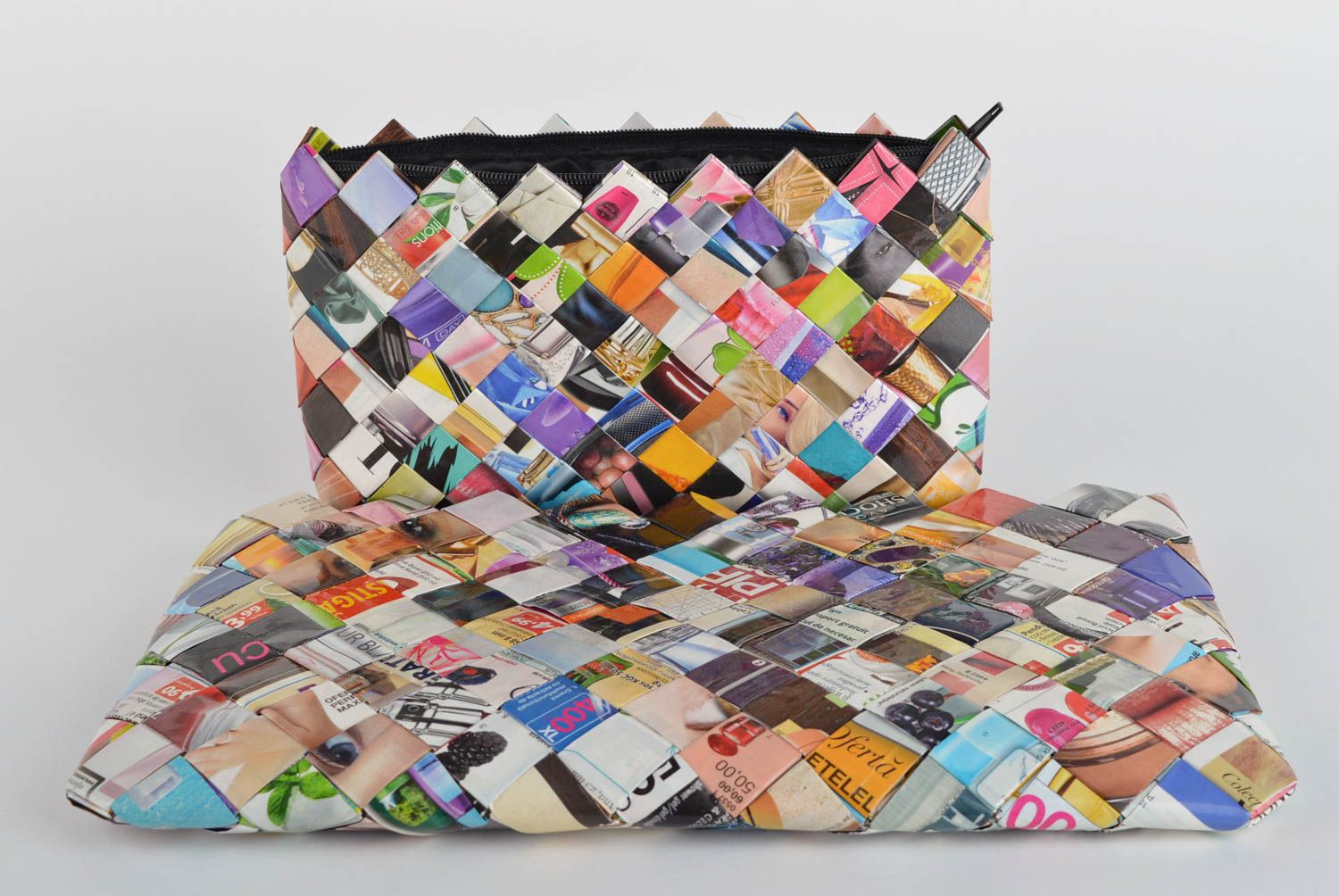 Клатчи модные яркие клатчи ручной работы сумочки женские набор необычные фото 4