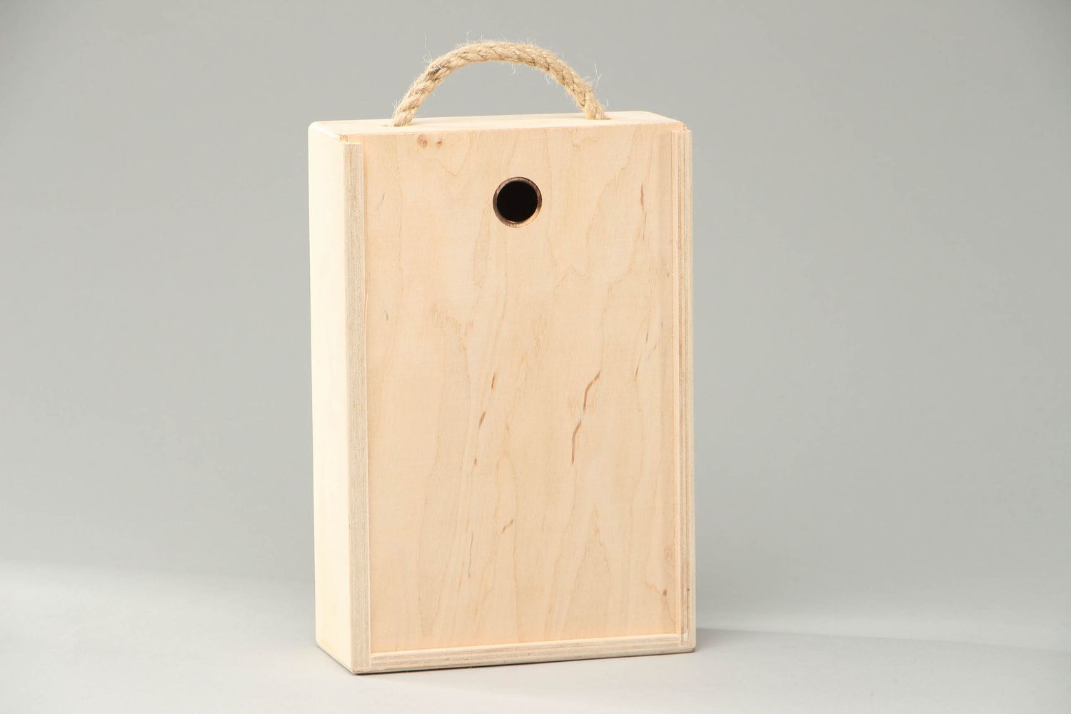 Деревянная коробка под декупаж с крышкой фото 1