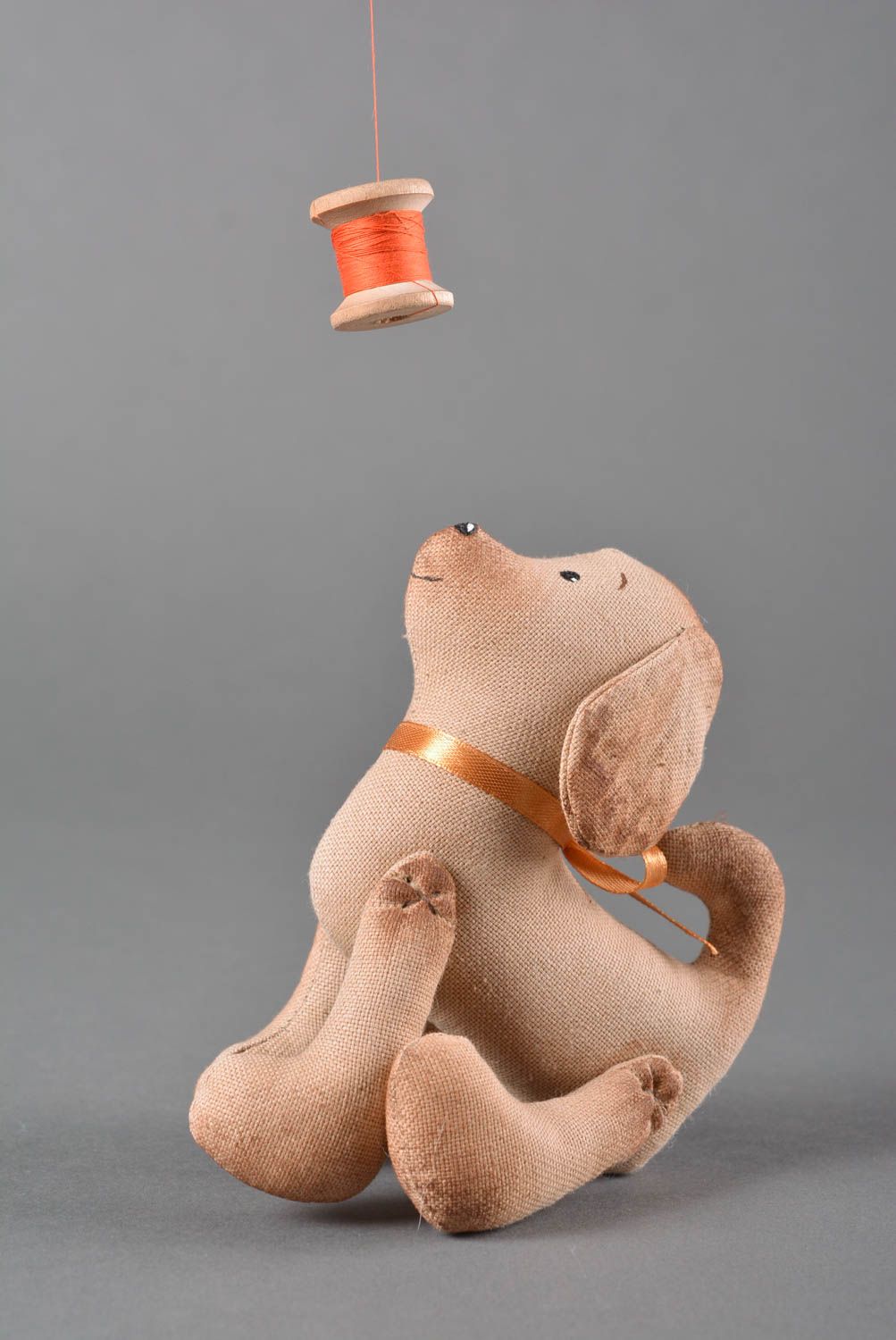 Juguete de animales para niños hecho a mano muñeco de trapo regalo original foto 2