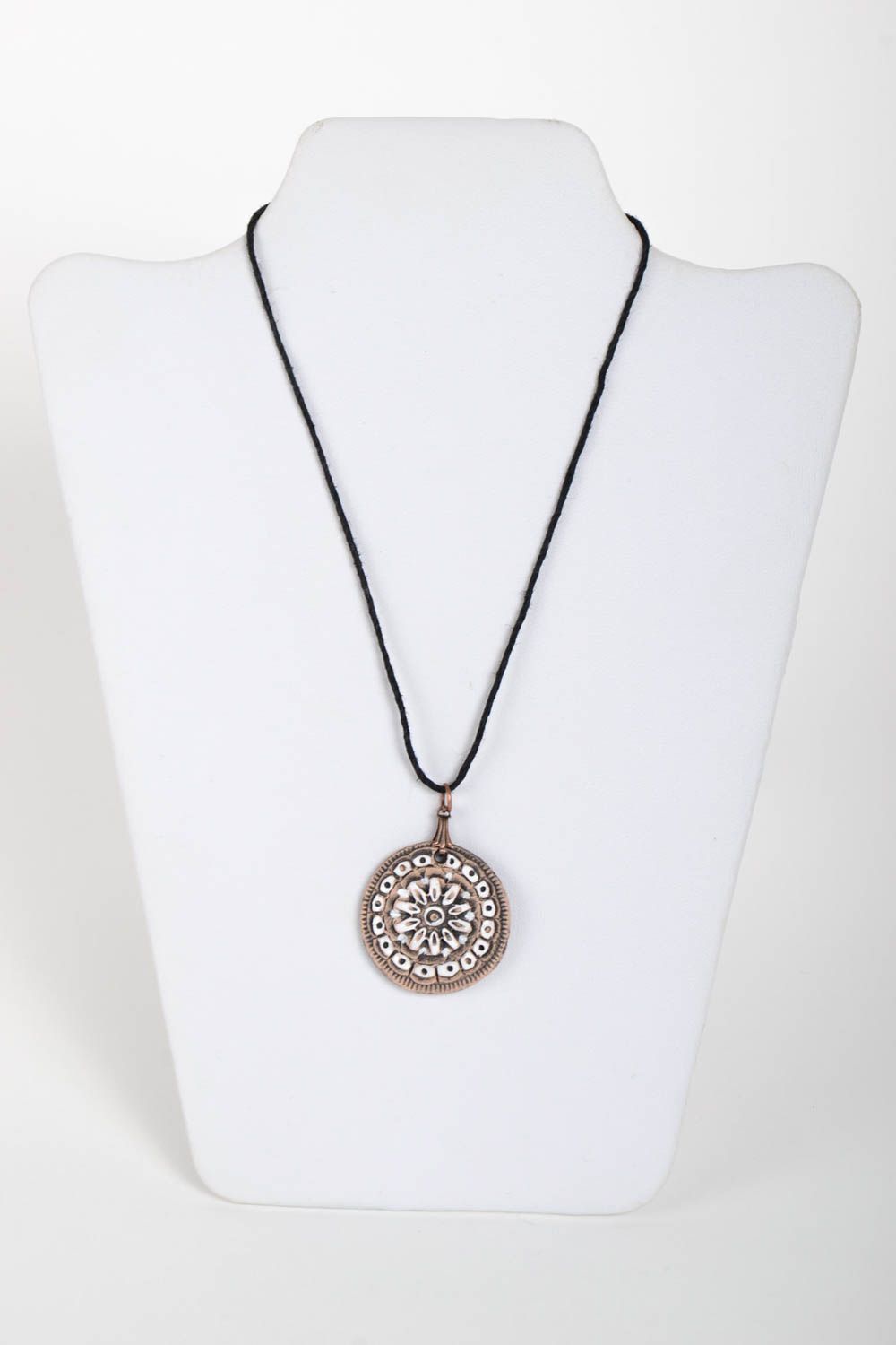 Neck accessory designer women pendant women pendant with unusual ornament photo 2