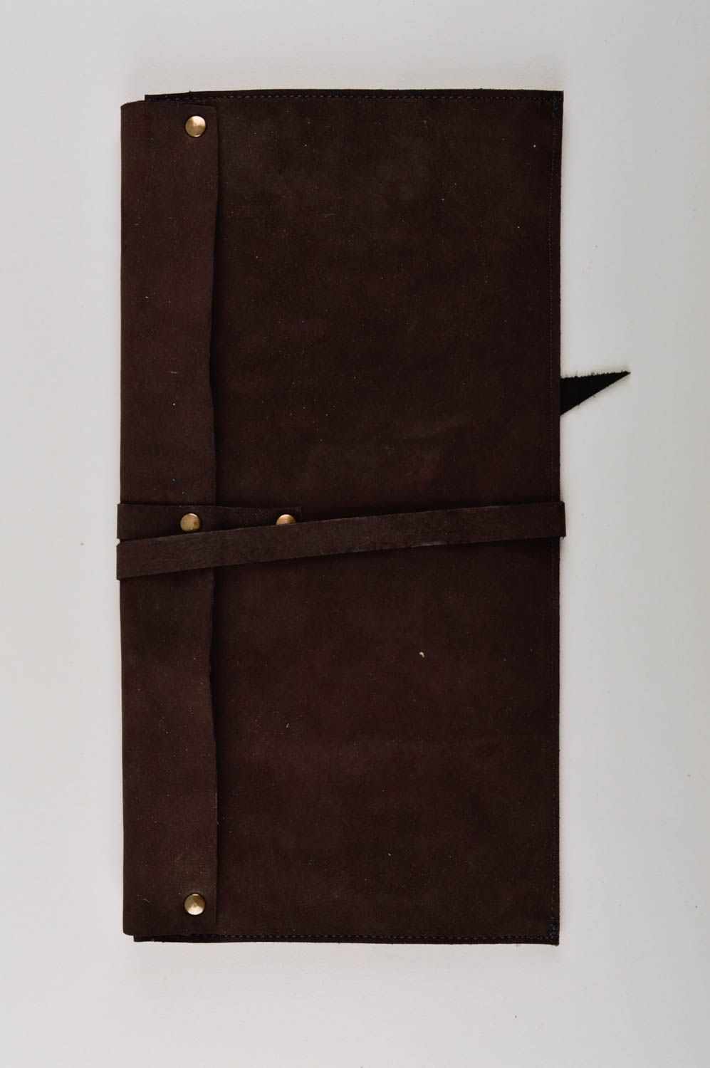 Bolso de cuero hecho a mano de cuero accesorio de moda regalo personalizado foto 4