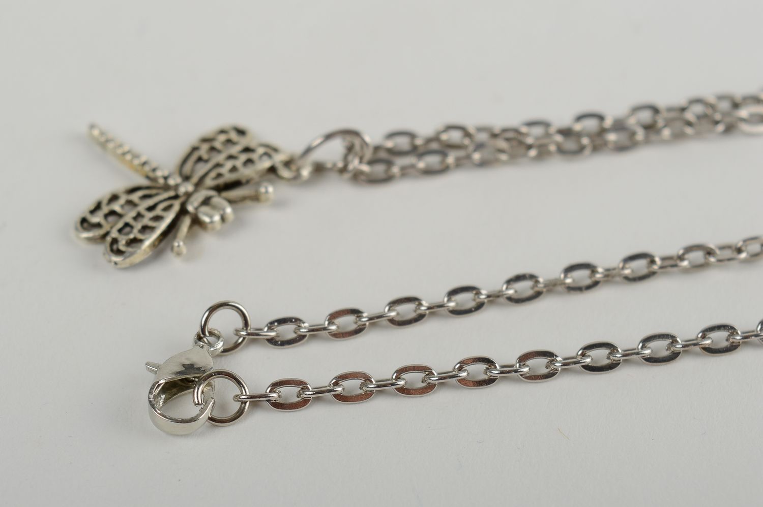 Handmade vintage pendant of chain metal pendant designer accessories for women photo 3