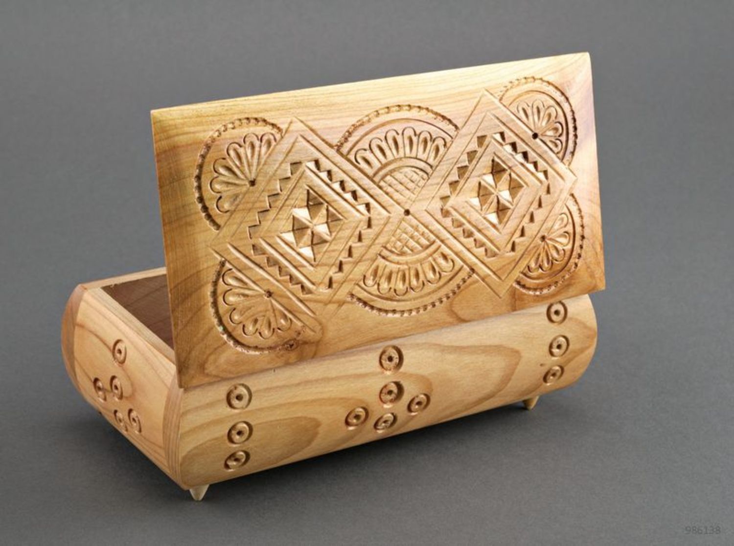 Handmade carved box photo 1