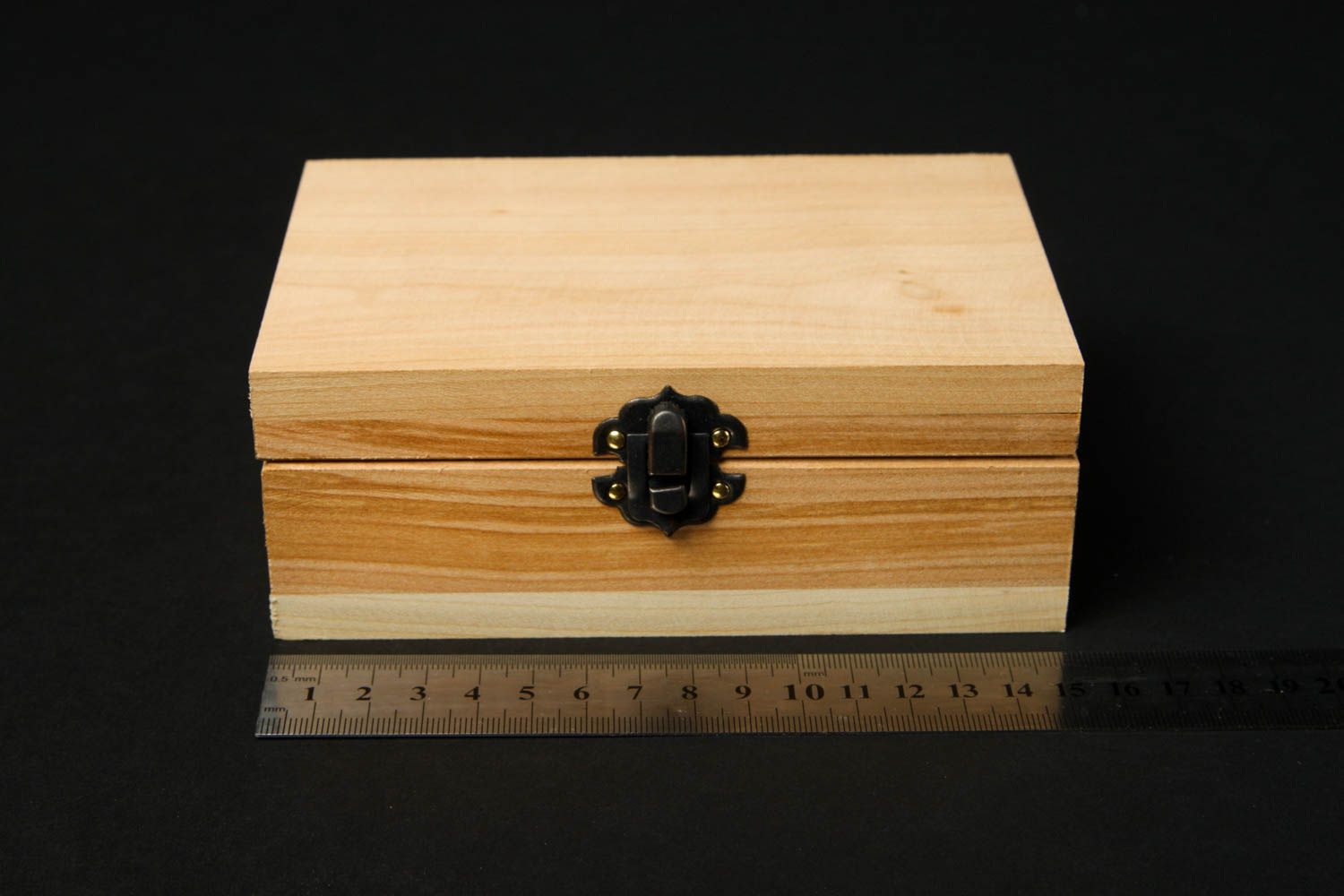 Blank jewelry box handmade blank for decoupage stylish element arts and crafts photo 2