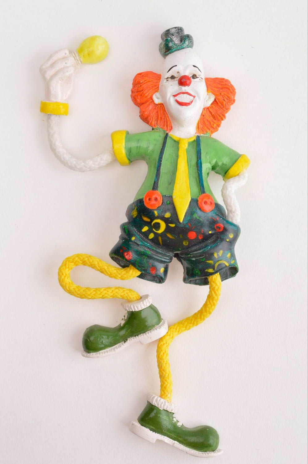 Магнит на холодильник handmade декор для дома сувенир из гипса детский магнит фото 2