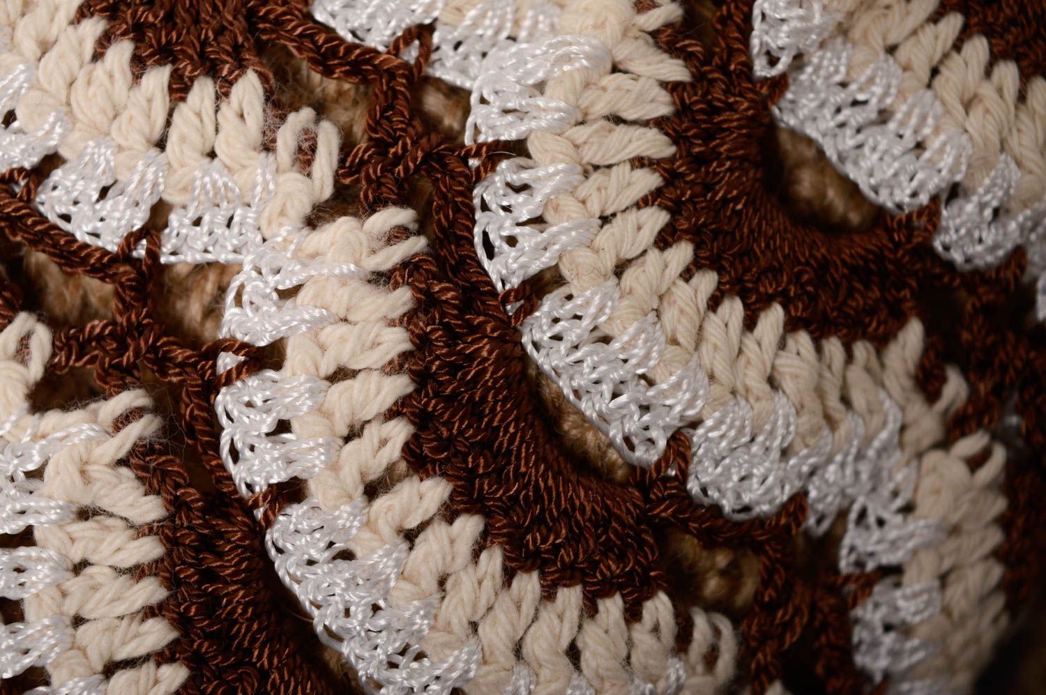 Grande peluche tricotée au crochet Hase photo 3