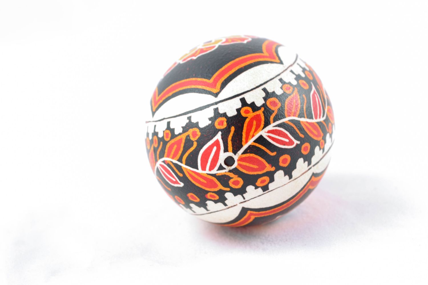 Women's handmade painted egg for a gift photo 4