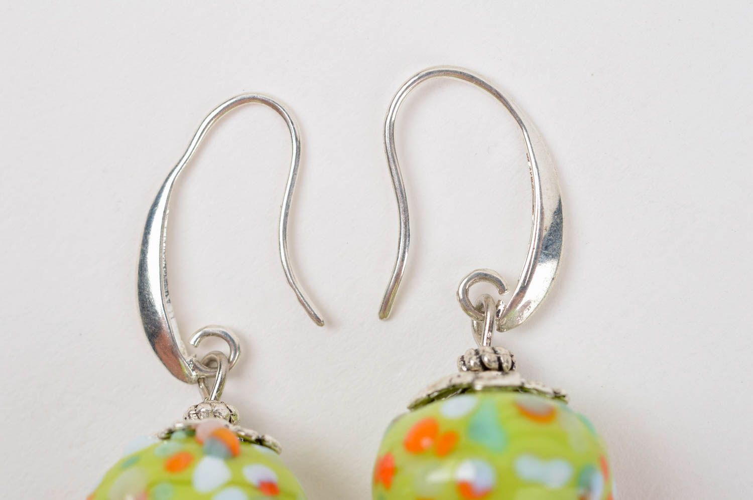 Stylish handmade glass earrings fashion trends fashion accessories for girls photo 3