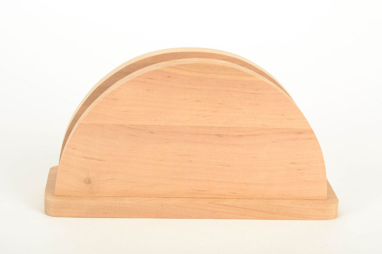 Wooden craft blank for napkin holder photo 1