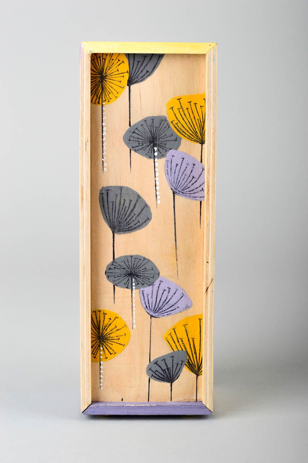 Шкатулка ручной работы шкатулка для украшений деревянная шкатулка с цветами фото 3