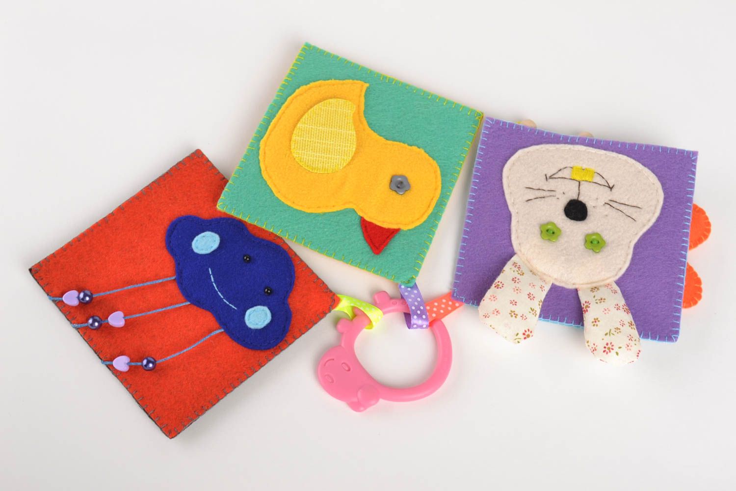Игрушка мини книжка детская игрушка ручной работы развивающая игрушка тканевая фото 2