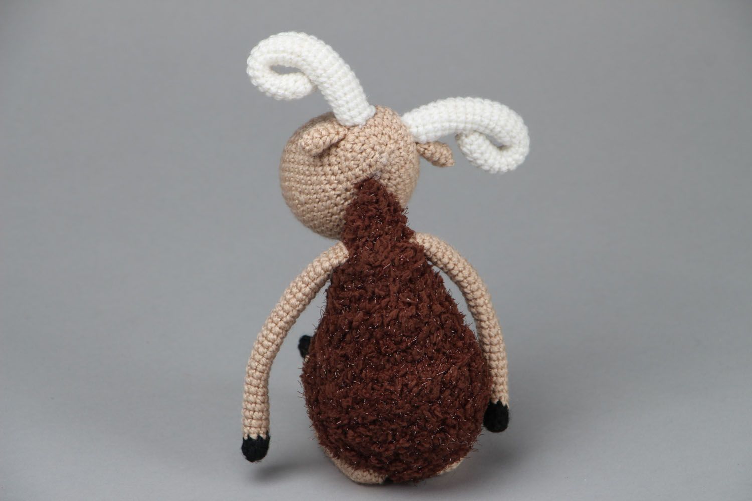 Jouet décoratif crocheté artisanal Mouton photo 3