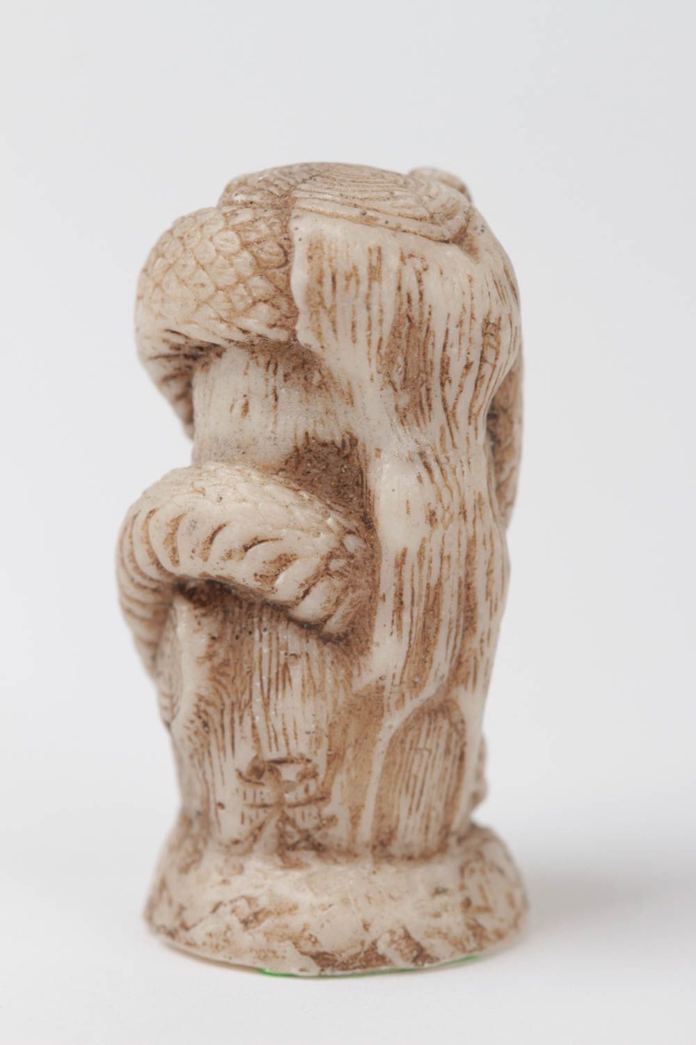 Figurine décorative Petite statue fait main Déco maison Python sur poutre photo 3