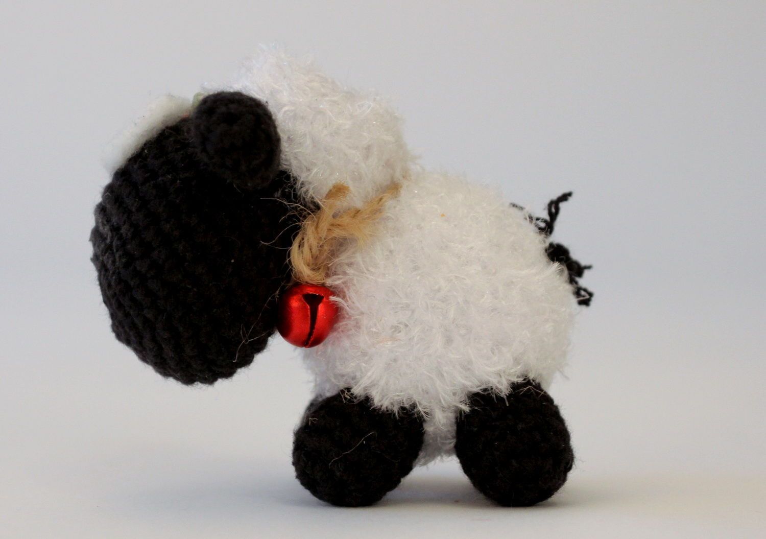 Handmade Soft Toy Small  Sheep photo 3
