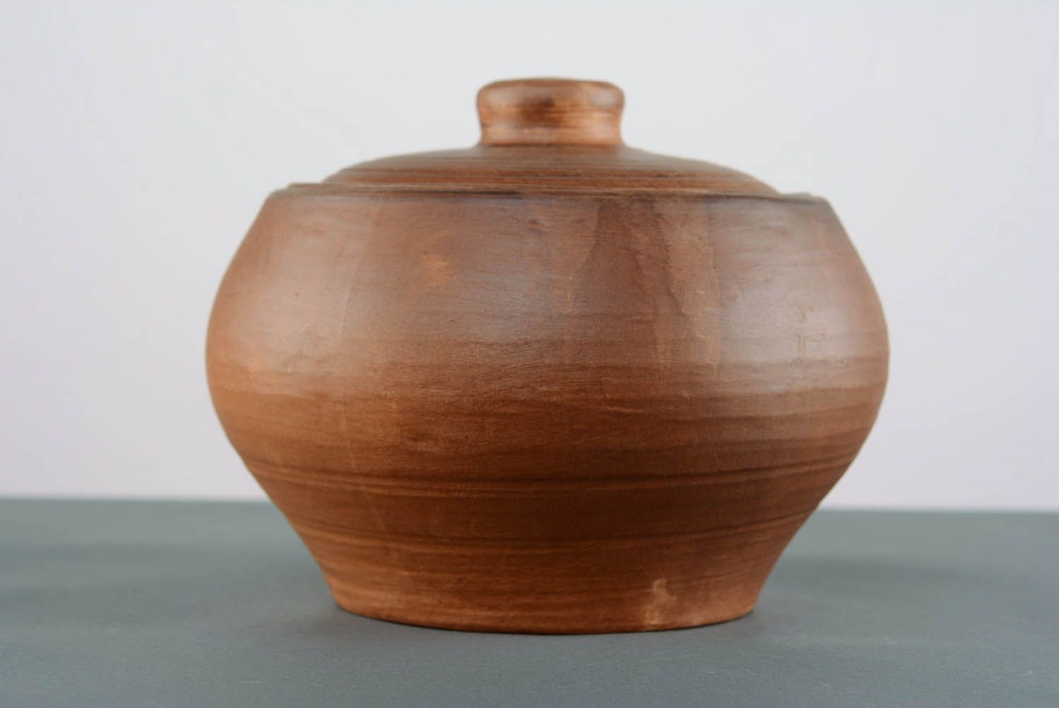 Pote de cerâmica artesanal para assados foto 5
