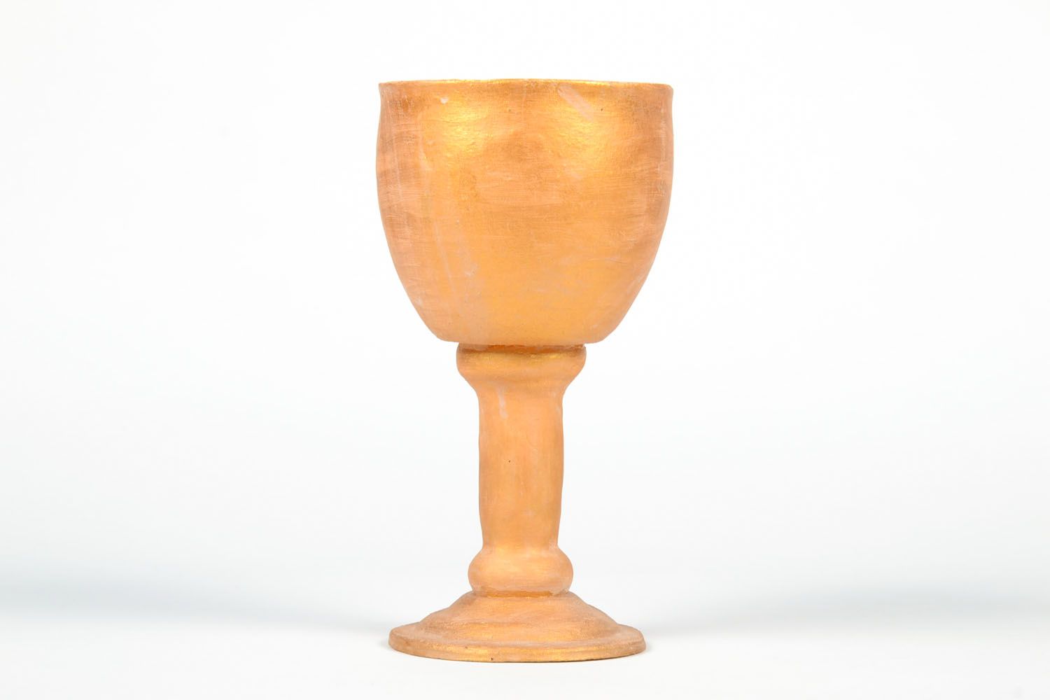 Decorative ceramic goblet photo 2