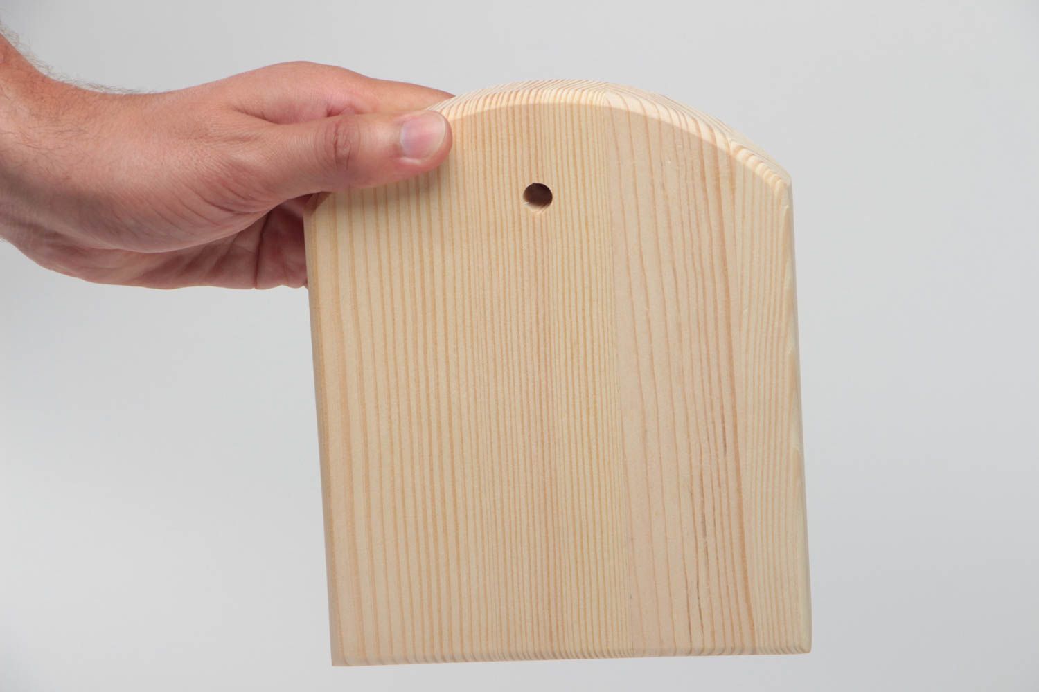 Petite planche en bois à customiser et décorer faite main pour fromage photo 5