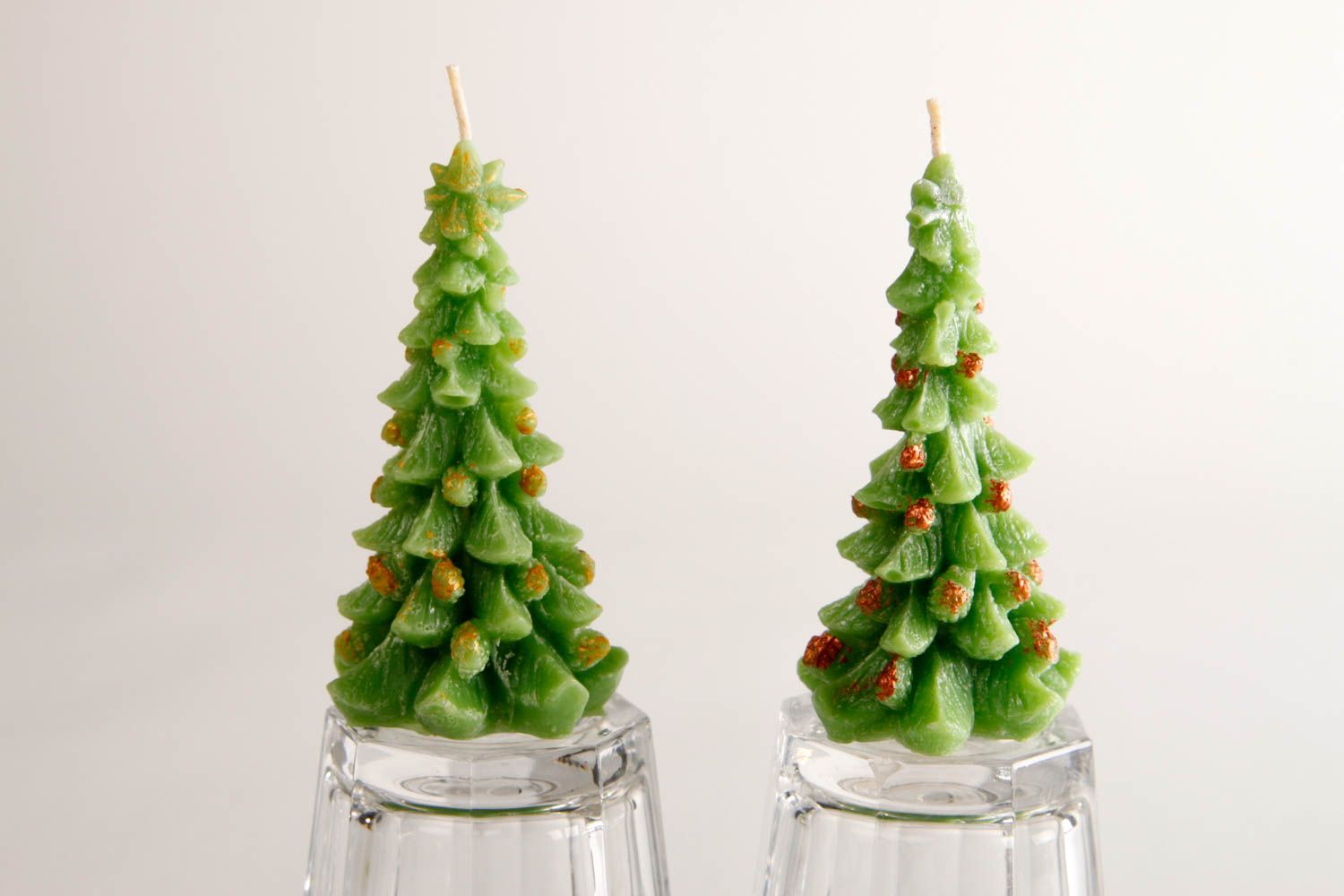 Velas hechas a mano decorativas regalos para niños decoración navideña foto 1