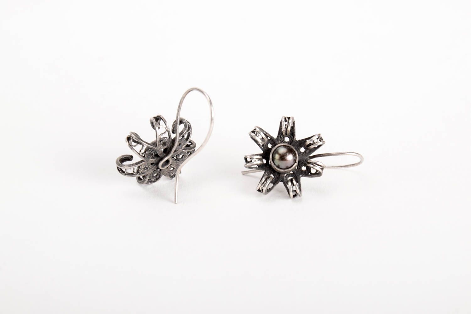 Handmade earrings designer earrings unusual silver earrings gift ideas photo 5