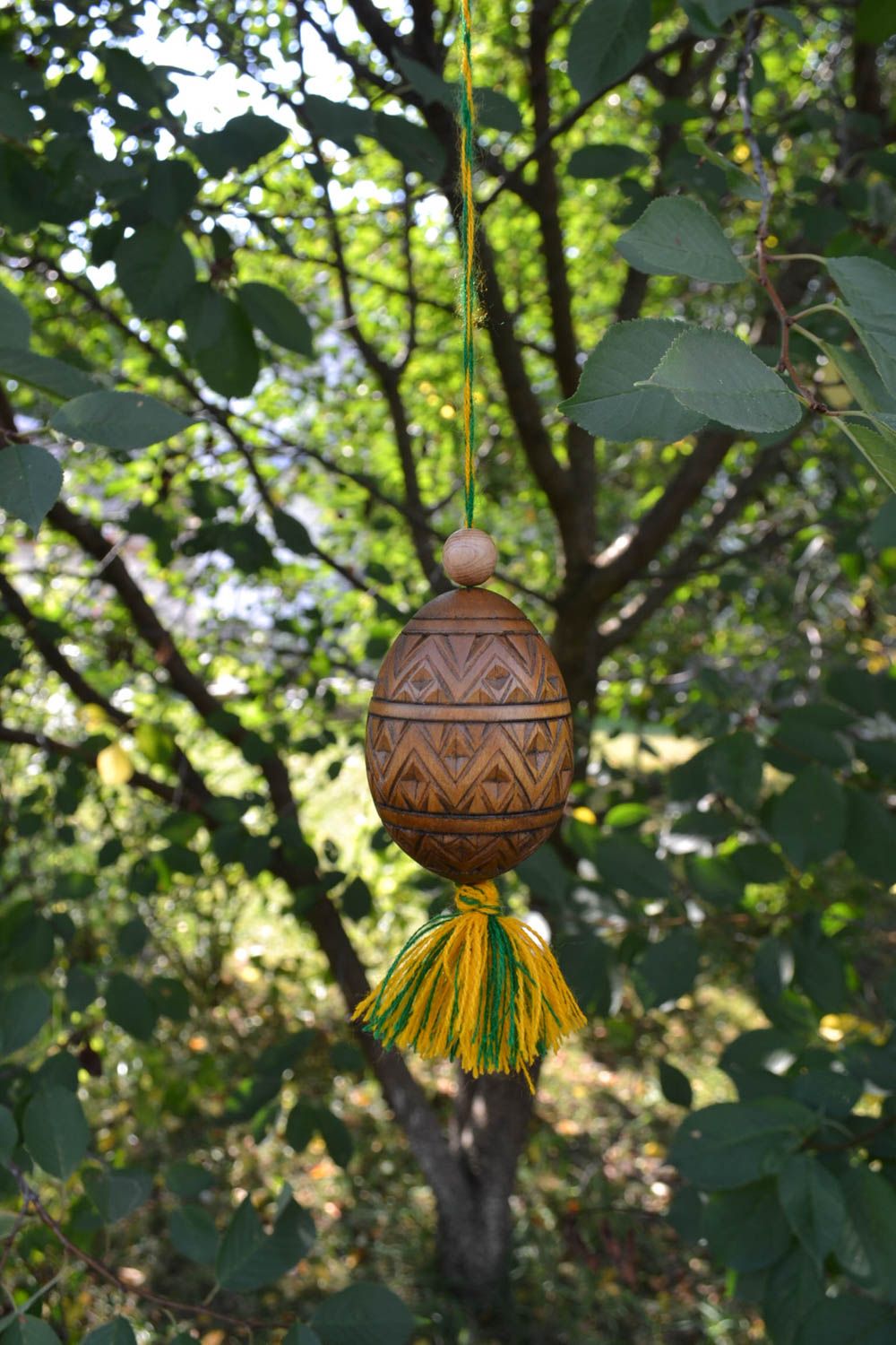 Пасхальное яйцо ручной работы пасхальный декор для дома сувенир к Пасхе фото 1