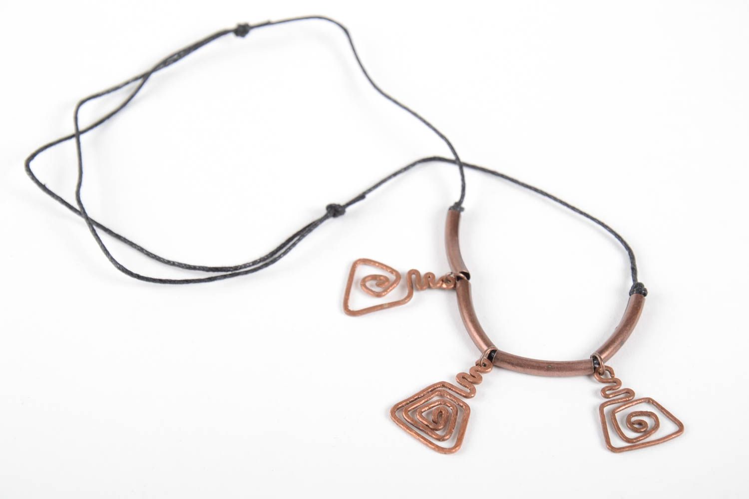 Handmade metal pendant copper accessories fashion jewelry fashion accessories photo 4