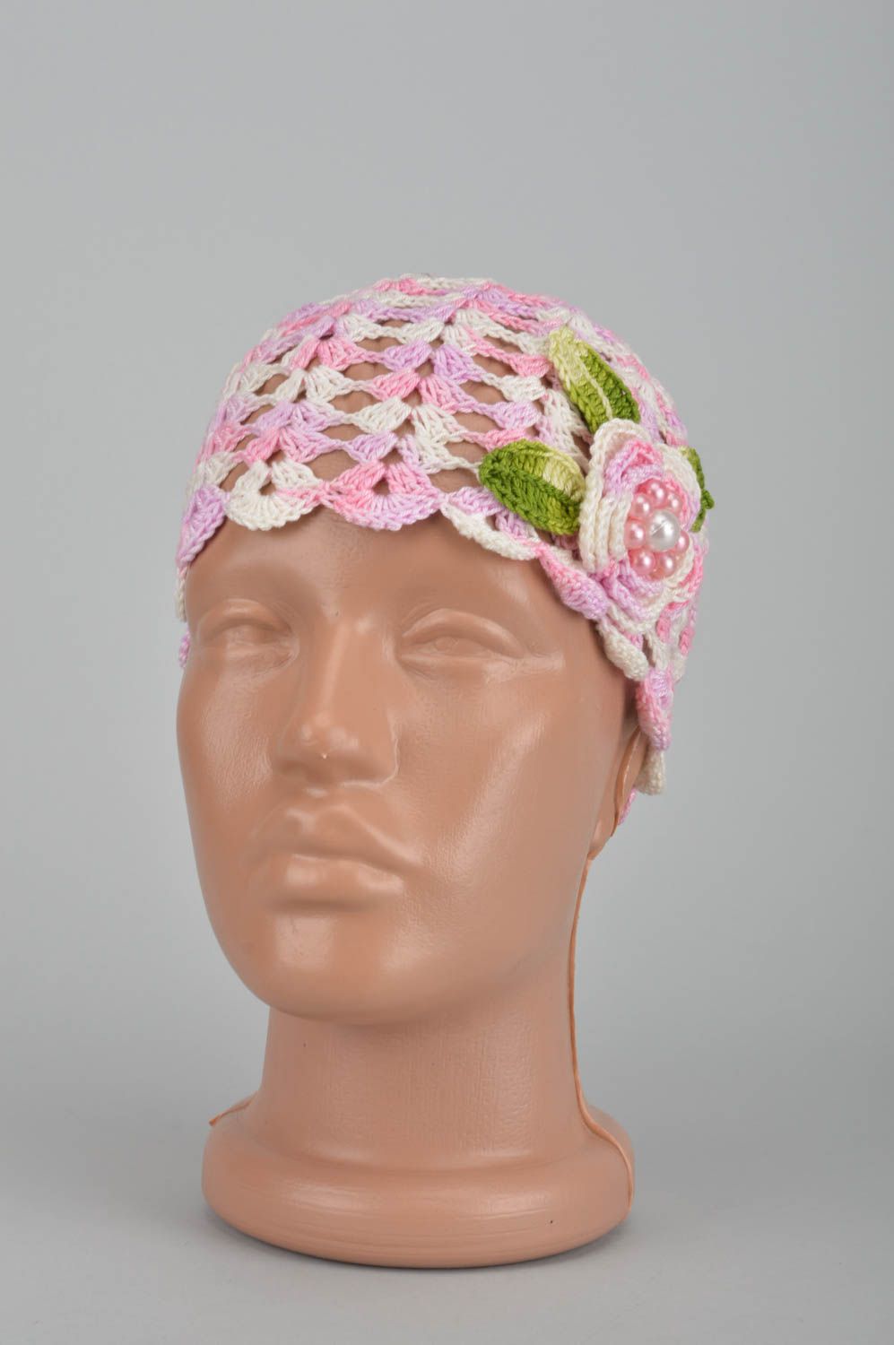 Beautiful handmade crochet hat cute hats crochet ideas designer accessories photo 1