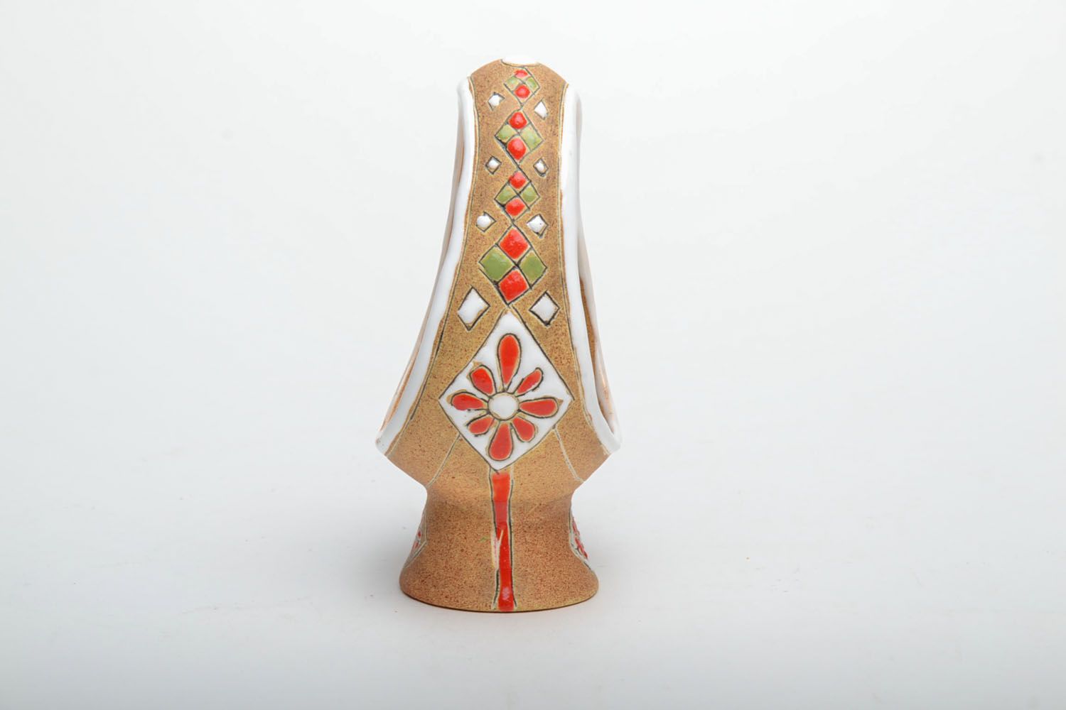 Handmade Kerzenhalter aus Ton  foto 3
