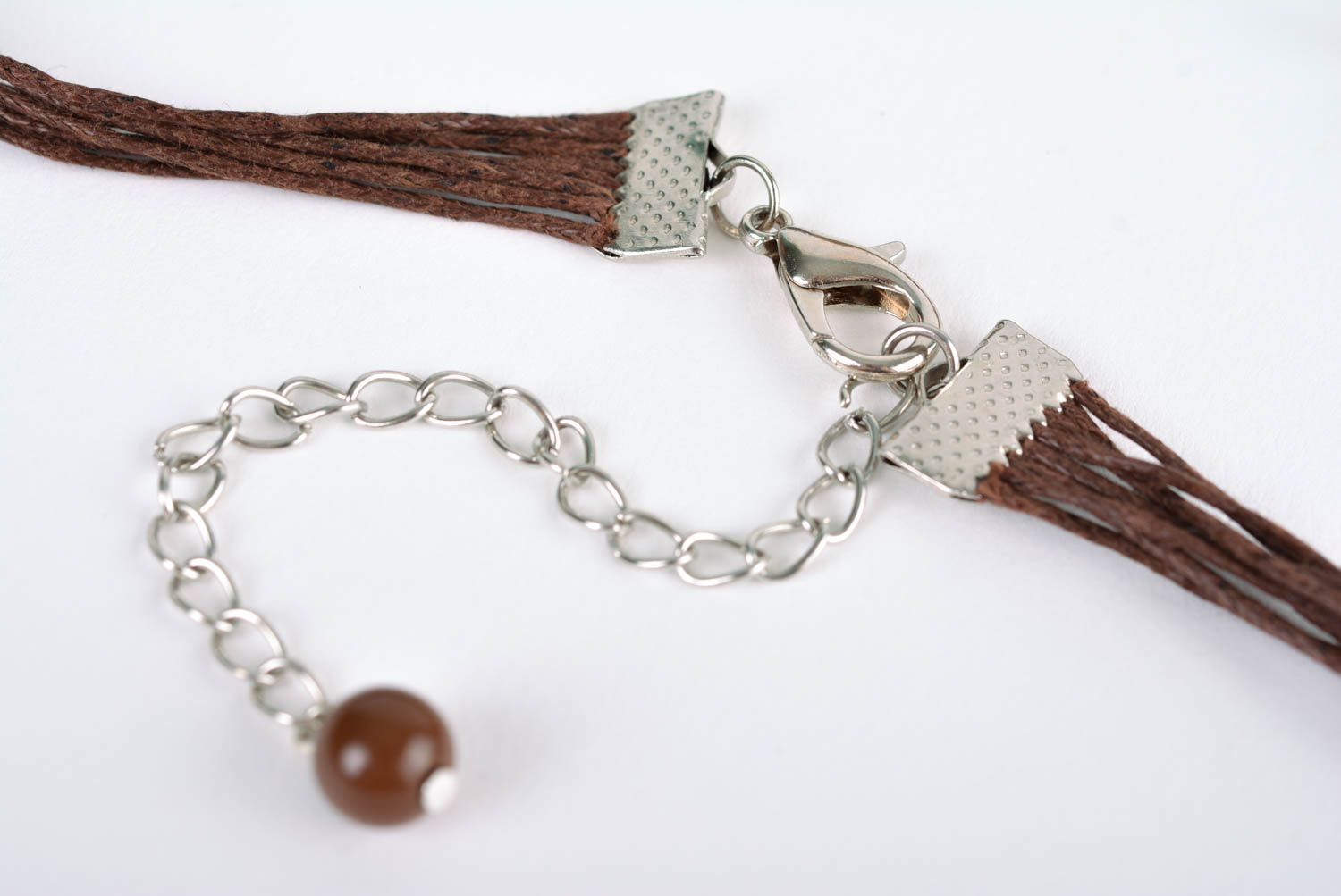 Stilvolle handgeschaffene Damen Halskette Halsschmuck für Damen Schmuck Collier foto 4