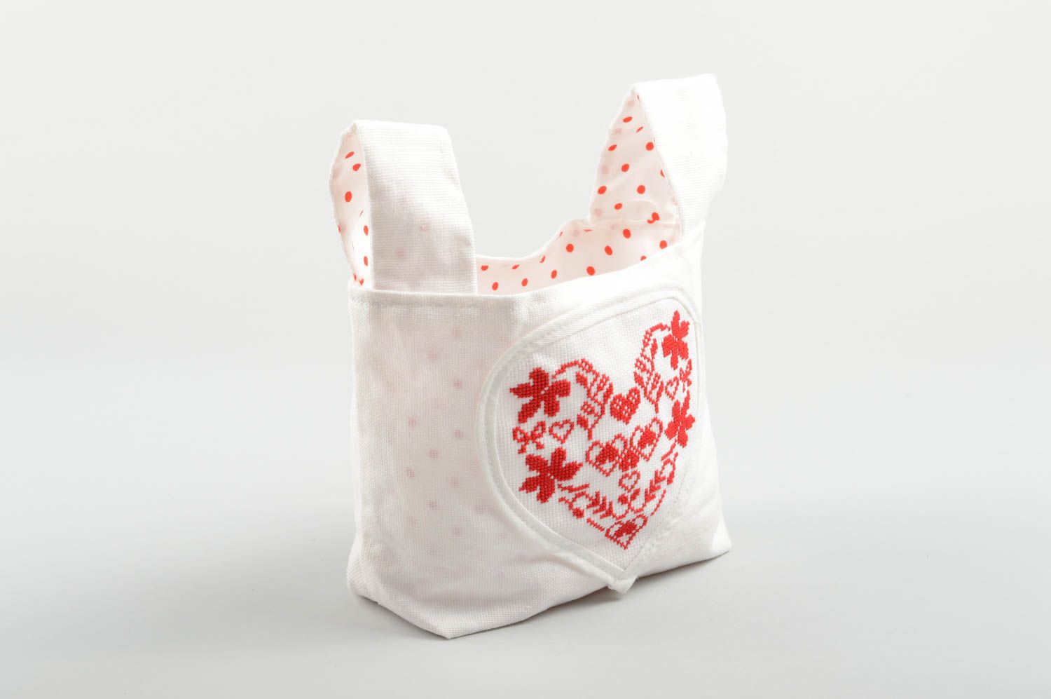Design handmade bag women bag with pattern fabric bag  summer bag unusual gift photo 3